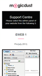 Mobile Screenshot of magicdustsupport.com.au